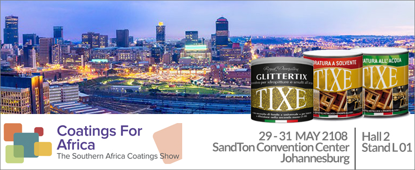 Tixe at Coatings For Africa in South Africa