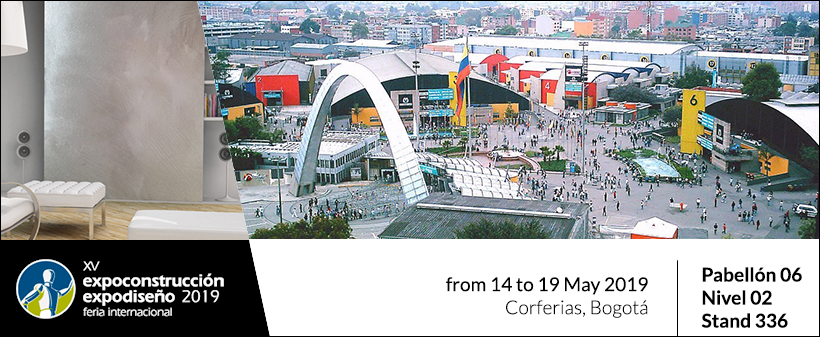 La prima volta al VX Expoconstrucciòn Expodiseno 2019 di Bogotà