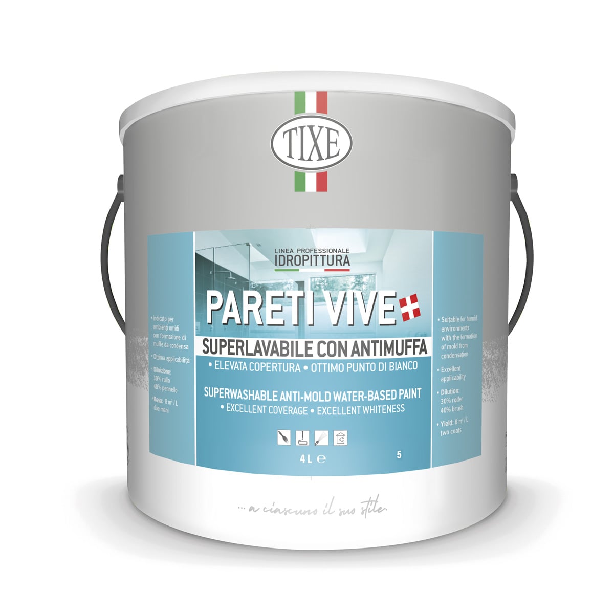 Superlavabile con Antimuffa